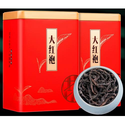 特级肉桂大红袍茶叶浓香型乌龙茶新茶正宗武夷岩茶散装礼盒装500g