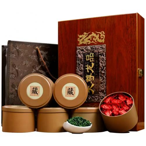 送礼佳品高档商务安溪铁观音浓香型特级兰花香新秋茶叶礼盒装500g